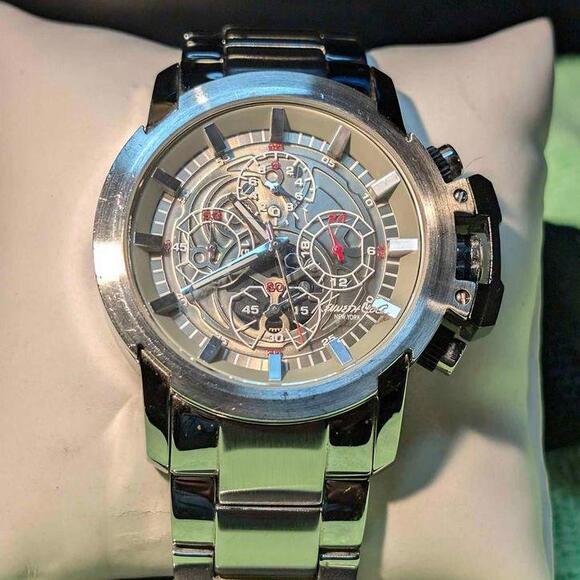 A Beautiful Kenneth Cole New York Men's KC3830 Sport Chronograph Bracelet - Picture 1 of 5